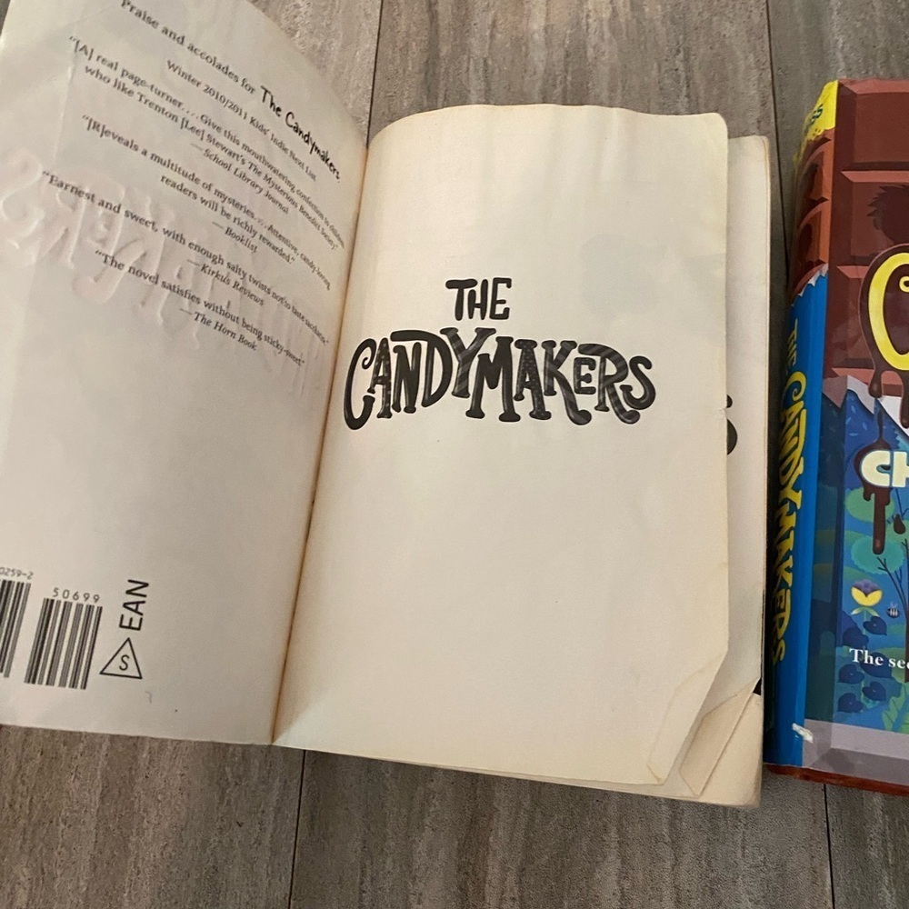 The Candymakers Lot Set - Book 1 & 2 Great Chocolate Chase Wendy Mass - Picture 3 of 5